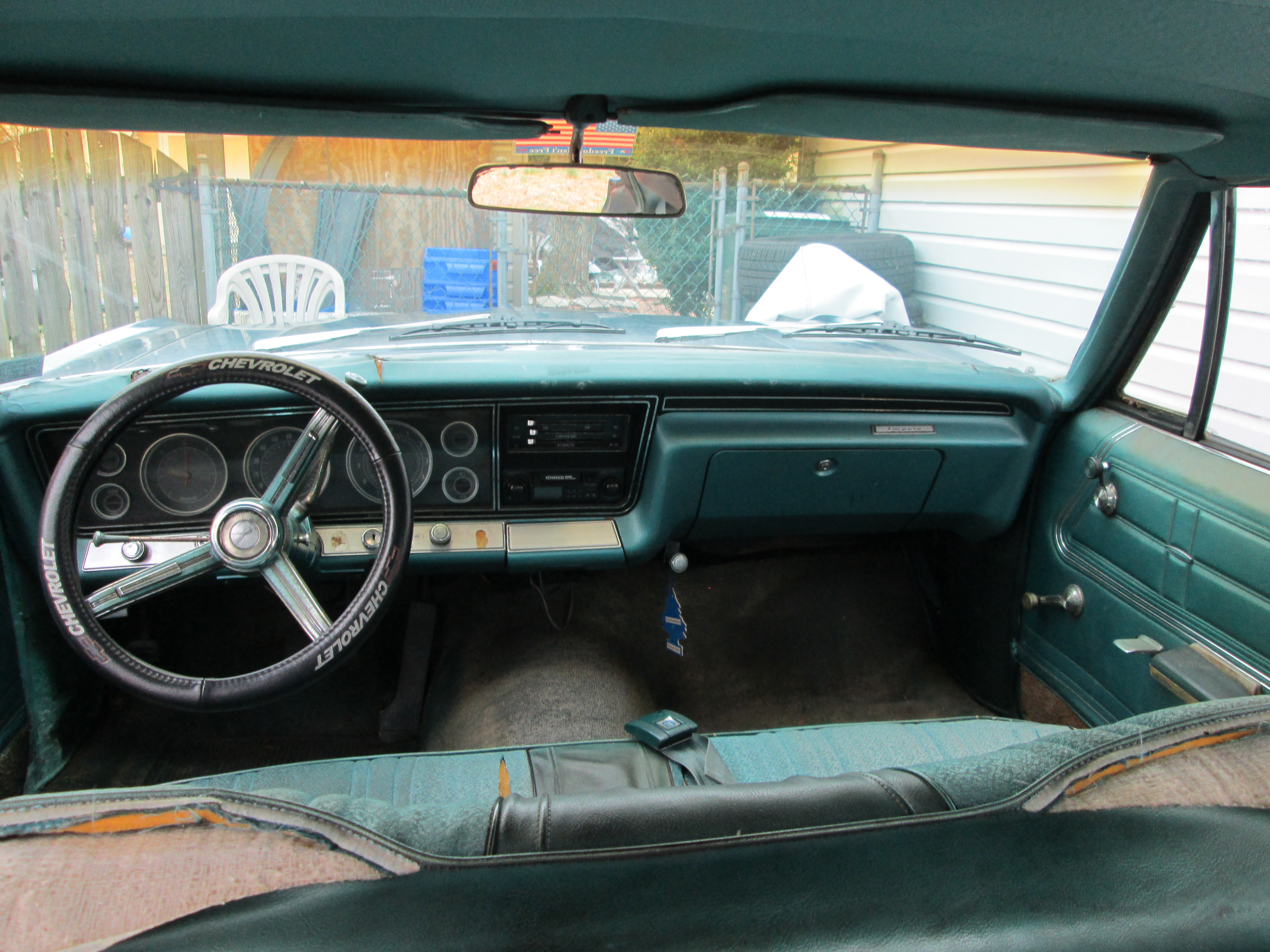 Front Seats, will be stripped and re-upholstered professionally.